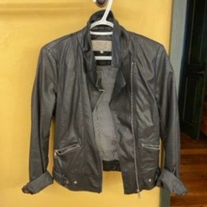 Zara Trafaluc Vegan Leather Jacket